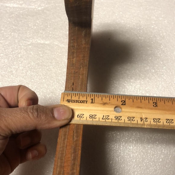 Vintage wooden Red nose Reindeer - Picture 13 of 14